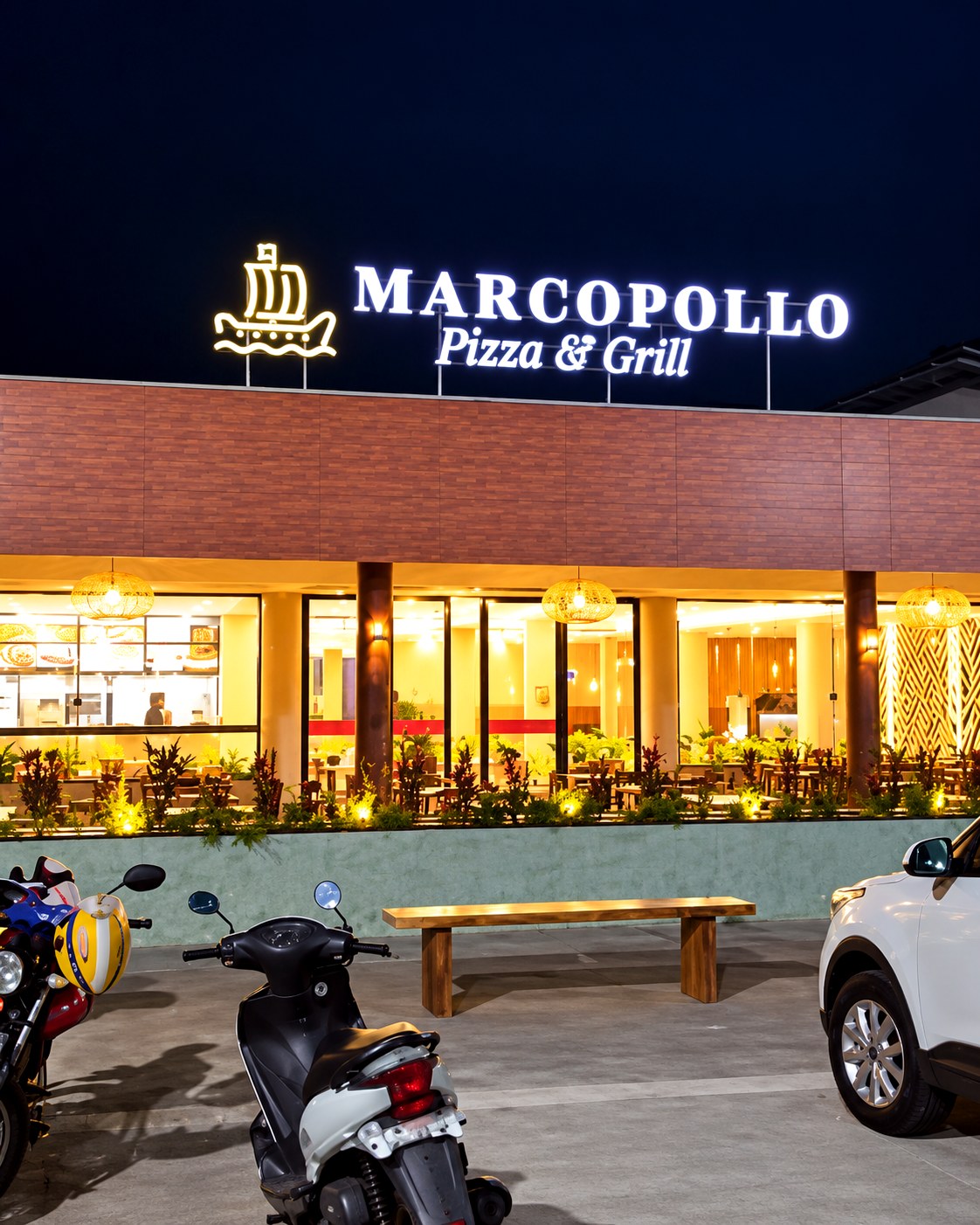 Letreiro Marcopollo